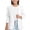 White, variant on Elegant Girls Long Sleeve Shawl Collar Formal Suit with Inner Pocket Open Front Design for Kids Stylish Occasions