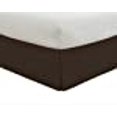 thumbnail image 3 of Lux Hotel FRE23614CHOC04 Jupe de Lit en Microfibre Basique 14 Pouces Chocolat - Très Grand, 3 of 10