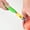 Green, variant on BINGLI Premium Corer Tool - Easy to Use and Clean - Sturdy Core Remover with Sharp Serrated Blades - Stainless Steel Corers for Pear - Core Fruits with Ease