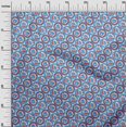 thumbnail image 3 of oneOone Viscose Jersey Royal Blue Fabric Asian Block Craft Projects Decor Fabric Printed By The Yard 60 Inch Wide, 3 of 4