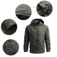 thumbnail image 4 of SHIXIAOO Veste Homme Automne et Hiver à Capuche Détachable Haut Mince Extérieur 3x Veste Doublée, 4 of 5