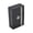 Black-598, variant on Portable Plastic Case, Storage Box, Compact Design, Vertical Stripes, for Electronics, Organized Storage, Travel Companion, Minimalist Style, Office Use, Everyday Carry Hzhnb | Plastic, Black