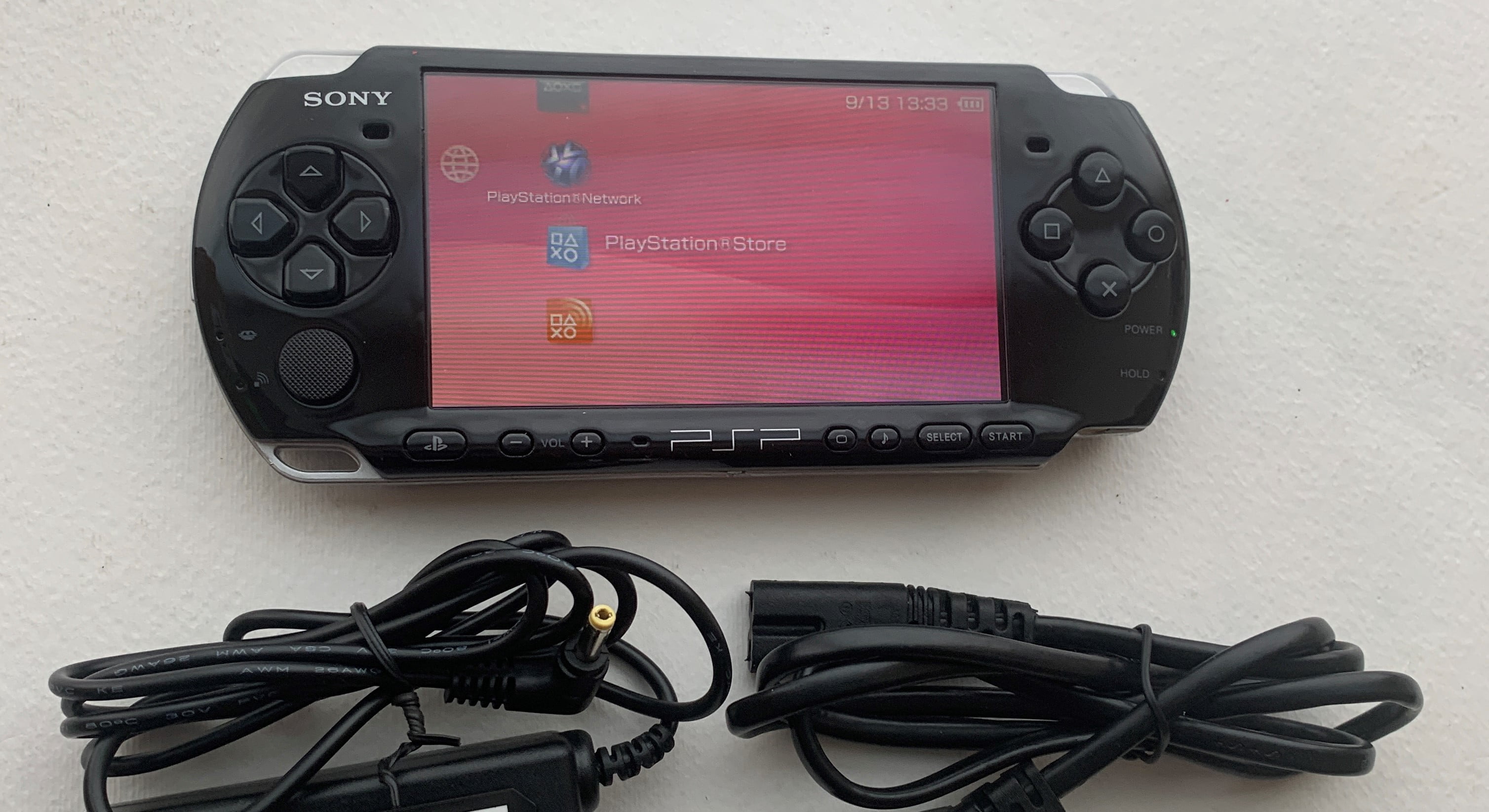 Sony PSP 3000 Console (Black) - 100% OEM | Mint Condition