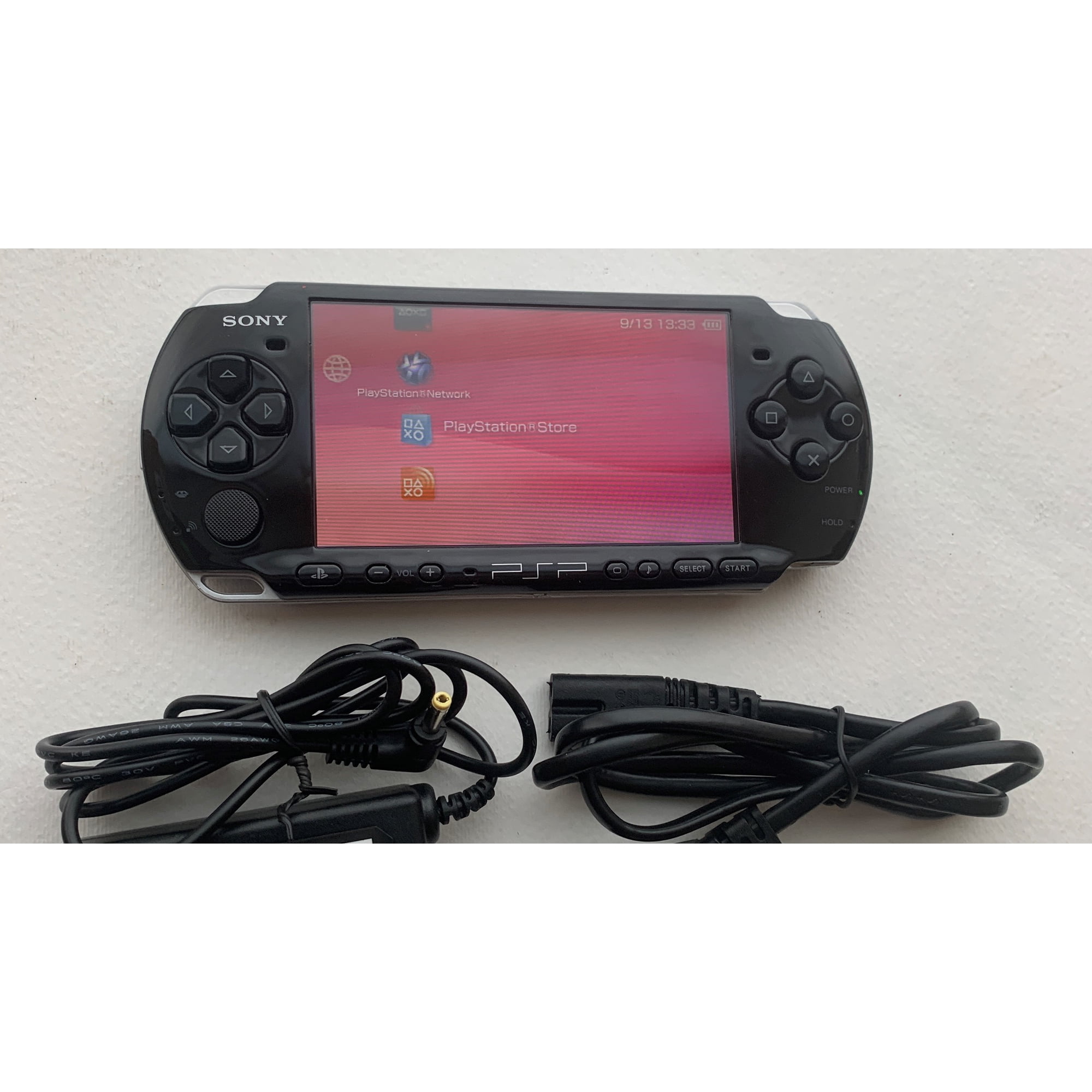 Sony PSP 3000 Console (Black) - 100% OEM | Mint Condition