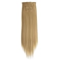 thumbnail image 2 of Xihbxyly Extensions de Cheveux Longs à Clip Mode Cheveux Pleins Droits Perruque Offres de Vacances, 2 of 4
