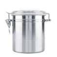 thumbnail image 2 of Vacuum Sealed Coffee Container Stainless Steel Coffee Container Vacuum Sealed Storage Jar for Sugar Tea Bean, 2 of 8