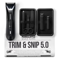 thumbnail image 1 of MANSCAPED® Trim & Snip 5.0 Includes The Lawn Mower® 5.0 ULTRA Men's Groin & Body Hair Trimmer, The Shears 3.0 5-Piece  Nail Grooming Kit, The Magic Mat® shaving mats, 1 of 10