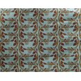 thumbnail image 4 of oneOone Georgette Viscose Fabric Leaves & Floral Block Print Fabric BTY 42 Inch Wide, 4 of 4