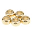thumbnail image 3 of simhoa 100 Pcs Perles en Laiton DIY Petites Perles d'Espacement pour Perles Bouddha 5mm, 3 of 8