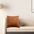 thumbnail image 4 of Velvet Pillow Cover 50 cm x 50 cm Double-Sided Embossed Pattern Cushion Cover for Decorative or Sleep Use, 4 of 6