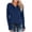 Navy 2, variant on hotojiny Plus Size Tops for Women Casual Long Sleeve Button Henley Shirts 2025 Spring Soft Loose Solid Color Tunics Tee