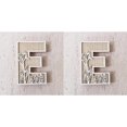 thumbnail image 1 of 5 Inch Wooden Letters for Wall Decoration – for 's Room Craft Projects Name Signs Weddings and Home ,2 Pack, 1 of 6
