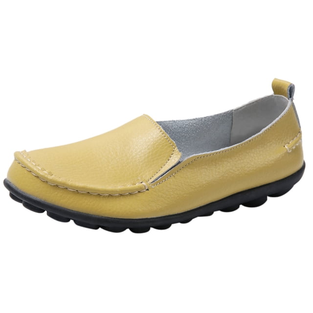B91xZ Ballerines pour Femmes Bout Rond Talon Haut Bloc, Vert Menthe 7.5