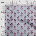 thumbnail image 1 of oneOone Tissu Popeline de Coton Imprimé Feuilles & Fleurs BTY 56 Pouces de Large, 1 of 4