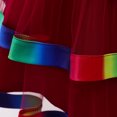thumbnail image 5 of B91xZ Vêtements d'Été pour Fille Robe Midi Décontractée à Manches Volantées, Vin 5-6 Ans, 5 of 5