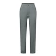 thumbnail image 4 of Ediodpoh Pantalon Habillé à Plis devant Coupe Classique pour Hommes Mynx avec Ceinture Extensible Dissimulée Pantalon Décontracté pour Hommes Gris P, 4 of 5