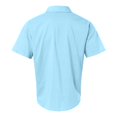 thumbnail image 5 of BOBOGOJP Robe Slim Homme Chemises Regular Fit Manches Courtes Casual Button Down Chemises, Blue S, 5 of 5