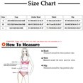 thumbnail image 3 of LSLJS Women's Solid Color Bikini Swimsuit Two Piece Filled Bra Swimwear Beachwear, 3 of 6