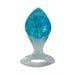 thumbnail image 1 of Cotton Candy Joy Gems Saphire Silicone Anal Plug, Blue, 1 of 3