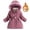 Purple, variant on AJIWYH Puffer Jacket Kids,Girl's Padded Jacket In The Long Plus Thickening foreign Style Female Fashion Down Padded Jacket Winter Girls Fall Jacket Purple,8-9 Years