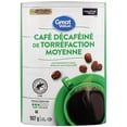 thumbnail image 2 of Great Value Medium Roast Decaffeinated Ground Coffee, 2 of 5