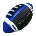 thumbnail image 3 of tamizeot Kids Rugby Ball Gift Portable Soccer Size Indoor Ball Sports Outdoor 3 Rugby Blue 11x22cm, 3 of 6