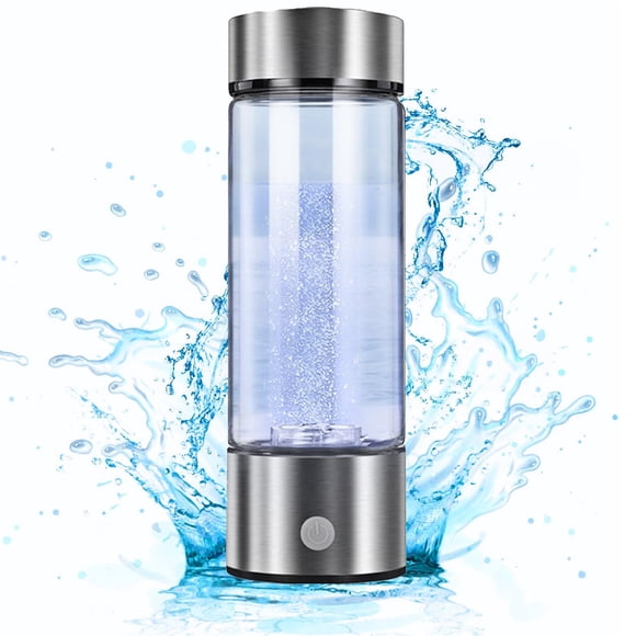 Hydrogen water bottle, portable hydrogen electrolysis water machine, hydrogen water generator, hydrogen rich water glass family travel health cup 420ml