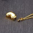 thumbnail image 4 of Pendentif Gravé pour Toujours dans Mon Cœur pour Femmes Collier Bijou en Acier Inoxydable, 4 of 6