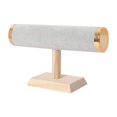 thumbnail image 2 of Xuanheng Jewelry Bracelet Display Stand, T Bar Bangle Holder, Bracelet Storage Rack StyleA-Gray Flan, 2 of 8