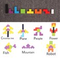 thumbnail image 3 of Building Block Wooden Educational Creative Wooden Puzzle Jigsaw Puzzle for Kids, 3 of 7