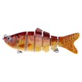 thumbnail image 2 of BKER Hameçon de Poisson 3D de Simulation Forme de Poisson Réaliste Fournitures de Pêche pour Lac Rivière pour Amateurs de Pêche Débutants, 2 of 5
