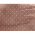thumbnail image 4 of oneOone Georgette Viscose Peach Fabric Polka Dots Craft Projects Decor Fabric Printed by The Yard 42 Inch Wide, 4 of 4