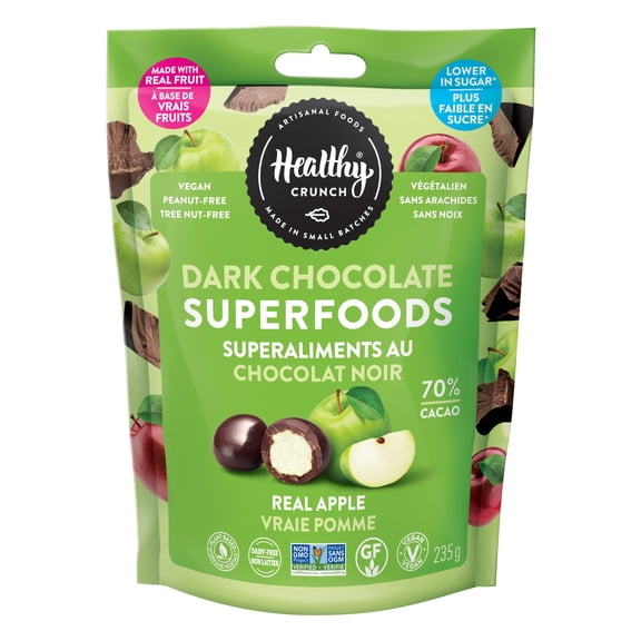 Healthy Crunch Pomme et chocolat noir