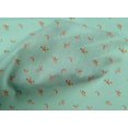 thumbnail image 4 of oneOone Cotton Poplin Fabric Leaves & Flower Floral Decor Fabric Printed BTY 56 Inch Wide, 4 of 4