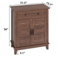 thumbnail image 2 of BeesClover Buffet Moderne avec Tablette Réglable à 3 Niveaux avec 7 Vitesses, Armoire de Rangement de Cuisine avec Grand Tiroir pour Salle à Manger, Salle de Bain, Entrée, 2 of 8