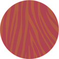 thumbnail image 1 of Ahgly Company Tapis Rond Lavable en Machine Intérieur Transitionnel Rouge, 5 Pieds Rond, 1 of 7
