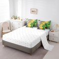 thumbnail image 3 of YST 7Pcs Grey Black Yellow Comforter Set Mid Century Abstract Bedding, Full Size (1 Comforter, 1 Flat Sheet, 1 Fitted Sheet, 2 Pillowcases, 2 Throw Pillow Covers), 3 of 4