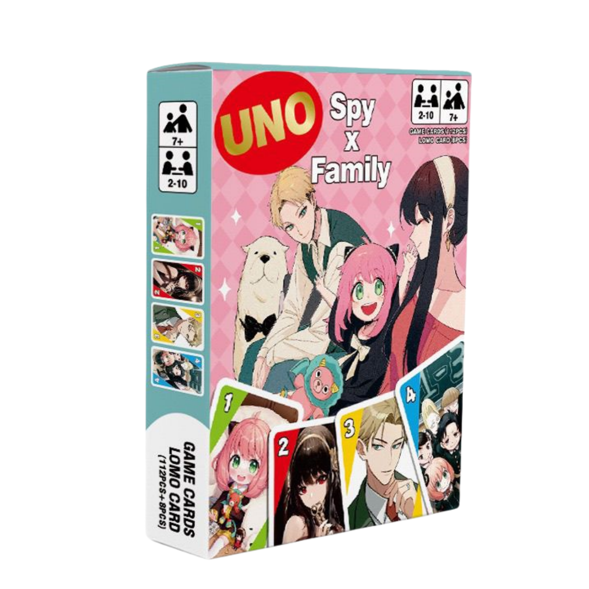 YorForger AnyaForger UNO Card Multiplayer Party Interactive Tabletop Card Game Collectible Card Puzzle Parent-Child Game SH