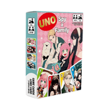 YorForger AnyaForger UNO Carte multijoueur Parti interactif Tabletop jeu de carte collectionnable Puzzle de carte Parent-Enfant jeu SH