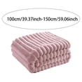thumbnail image 2 of Sofa Wool Blanket Soft Warm Decorative Striped Throw for Home Comfort Crafted for Everyday Use and Versatile Living Room Accessory Ideal Choice, 2 of 3