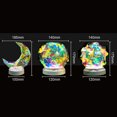 thumbnail image 2 of Bedroom Lamp Bedside Lamp High-color Night Light Dazzling Color Changing, 2 of 8