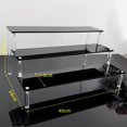 thumbnail image 4 of Character Car Airplane Toys Riser Display Stand Desktop Decoration Organizer Black 40cm 3 Tier, 4 of 4