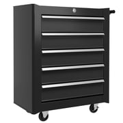 31" Steel Rolling Tool Cart Storage Cabinet Chest Tool Box W/ 5 Drawer