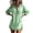 #374-Green, variant on Craaazy Womens Casual Oversized Solid Color Collared Button Down Tops, Long Sleeve Pocket Blouses for Daily Wear