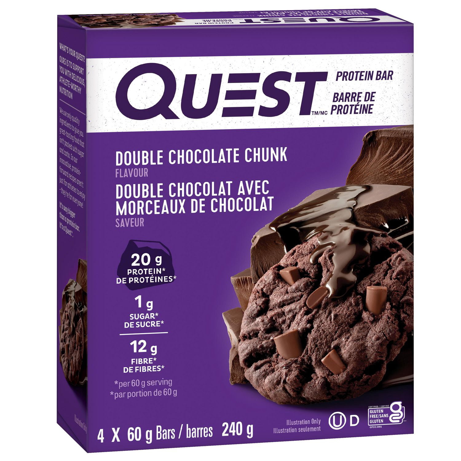 Quest Double Chocolate Chunk Protein Bar