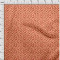 thumbnail image 4 of oneOone Polyester Lycra Red Fabric Leaf Sewing Material Print Fabric By The Yard 56 Inch Wide, 4 of 4