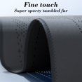 thumbnail image 4 of Full Set Suede Car Seat Cushion Cover In Black Polyester Size 26.37X17.32X0.79 Inches Half Pack Includes Cushion And Backrest Comfortable Design, 4 of 8