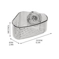 thumbnail image 3 of EGNMCR Outils&Amélioration de la Maison Support d'Angle pour Évier à Ventouse Support de Rangement, 3 of 4