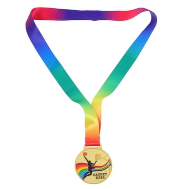 2pcs Sports Meet Gold Medals Medals Sports Competition Medals (Basketball)