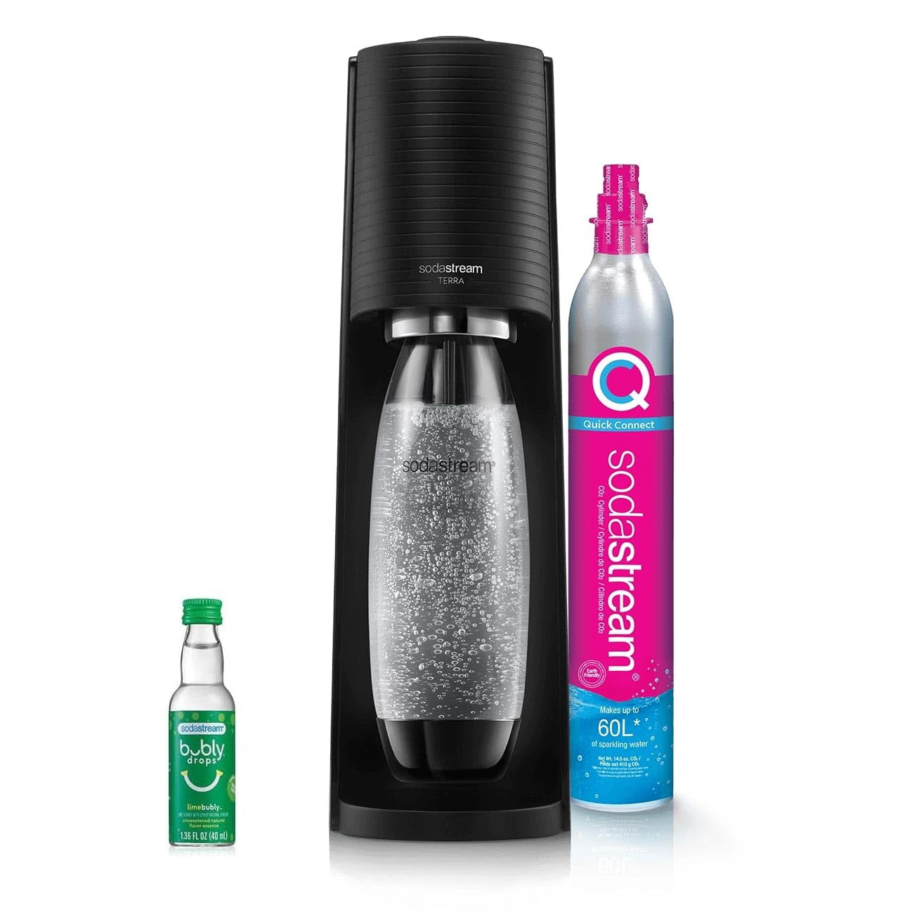 SodaStream - Terra Soda Streaming Machine - STARTER KIT